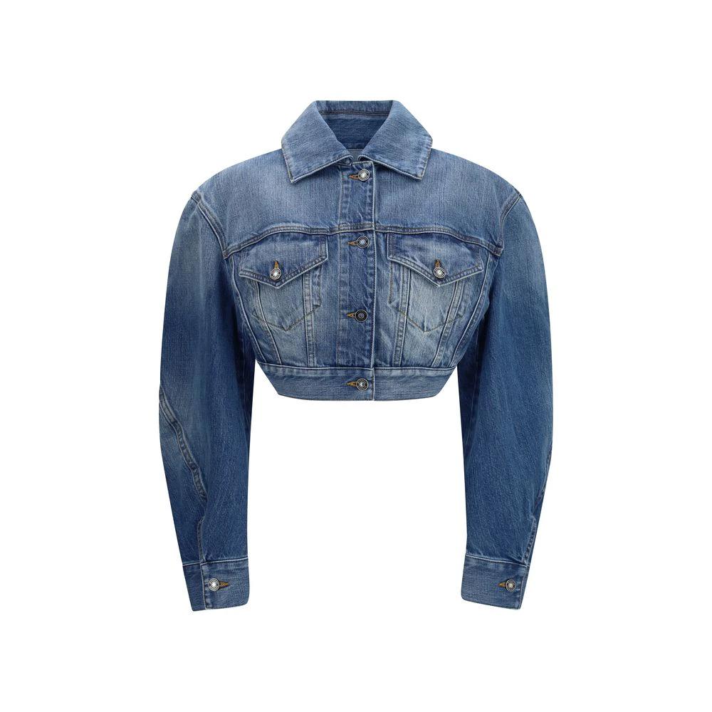 Givenchy Blue Cotton Denim Jacket by Givenchy