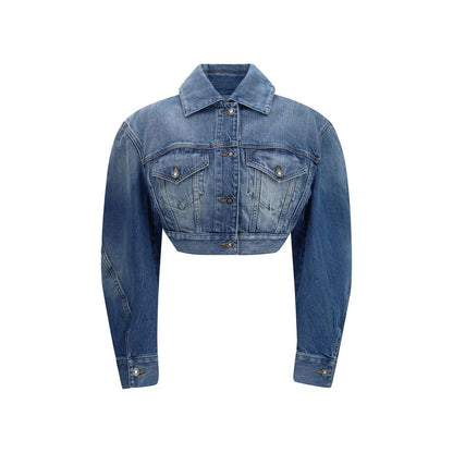 Givenchy Blue Cotton Denim Jacket by Givenchy