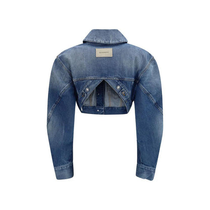 Givenchy Blue Cotton Denim Jacket by Givenchy