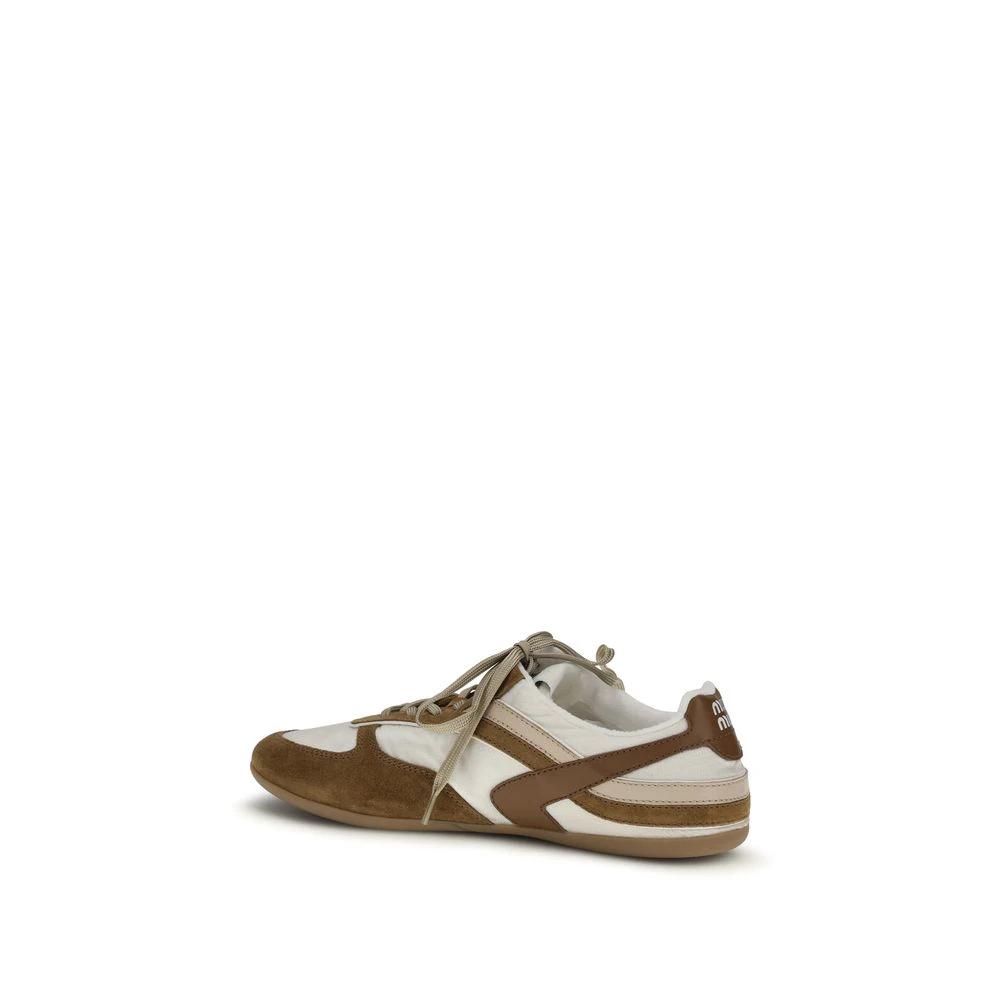 Miu Miu Multicolor Calf Leather Bos Taurus Athletic Sneakers by Miu Miu