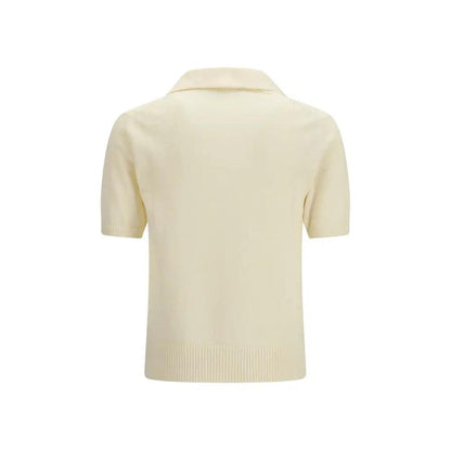 Dolce & Gabbana Beige Cotton Polo Shirt by Dolce & Gabbana