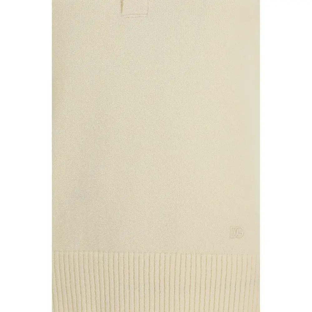Dolce & Gabbana Beige Cotton Polo Shirt by Dolce & Gabbana