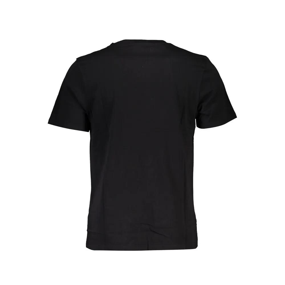 Timberland Black Organic Cotton Men T-Shirt by Timberland