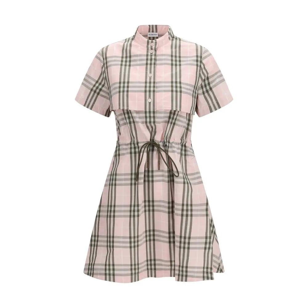 Burberry Multicolor Cotton Casual Dress by Burberry