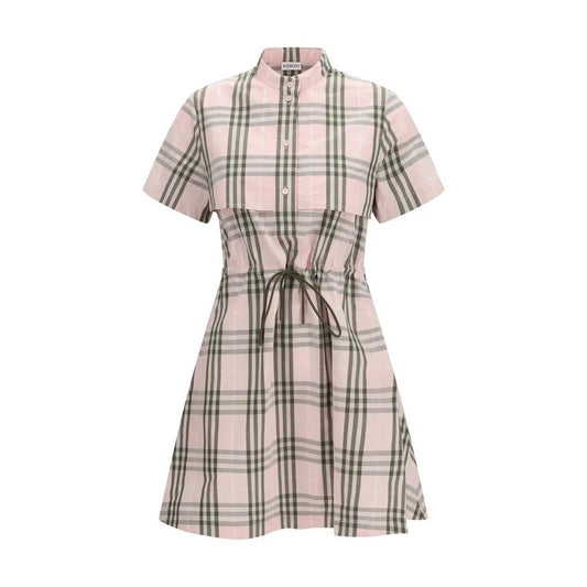 Burberry Multicolor Cotton Casual Dress by Burberry
