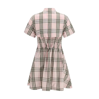 Burberry Multicolor Cotton Casual Dress by Burberry