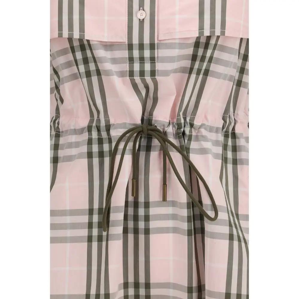 Burberry Multicolor Cotton Casual Dress by Burberry