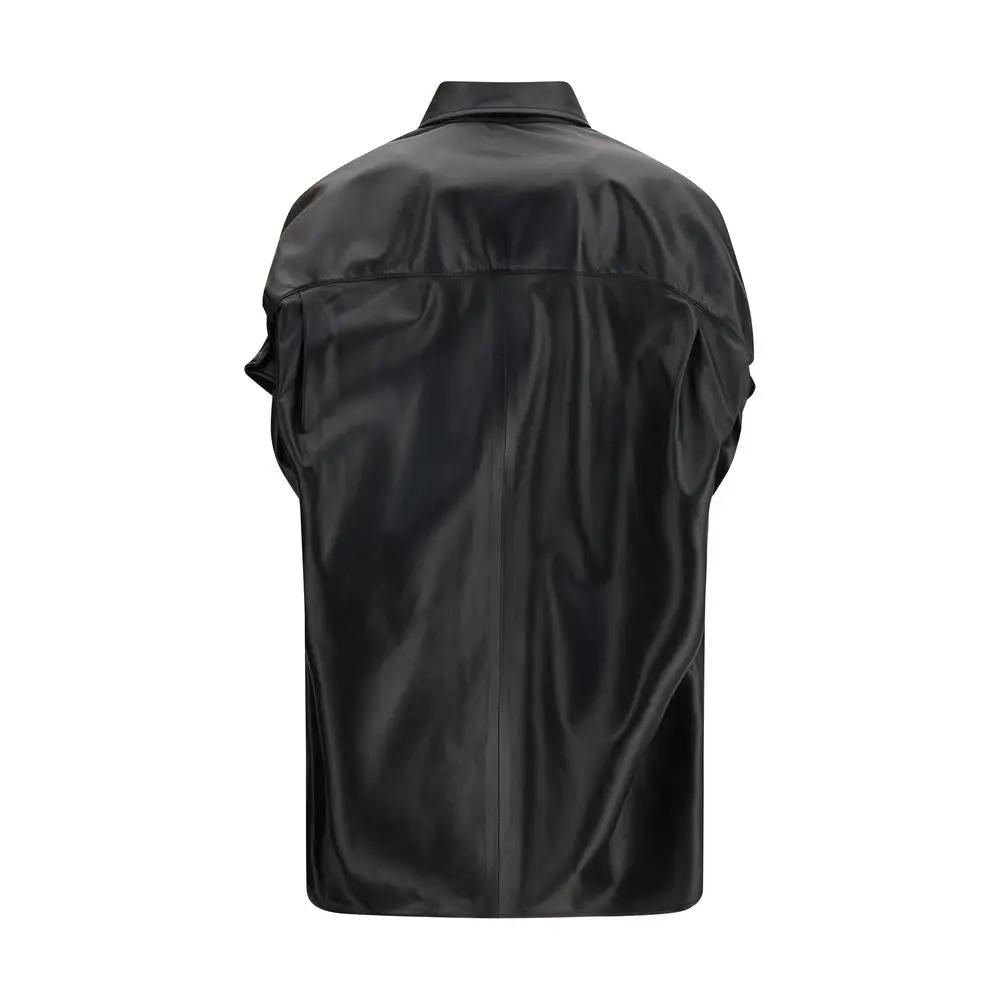 Balenciaga Black Lamb Ovis Aries Aries Shortsleeve Shirt by Balenciaga