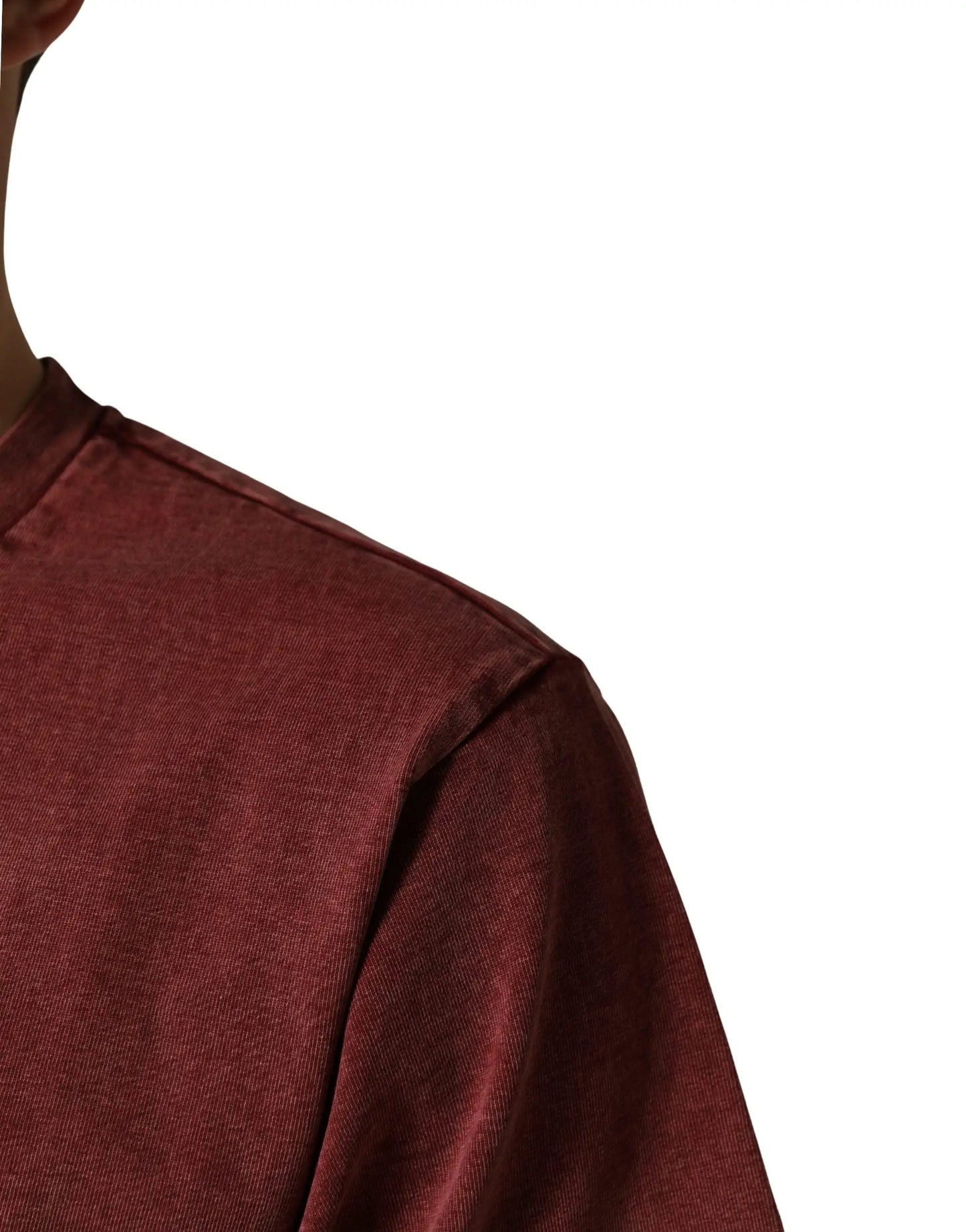 Dolce & Gabbana Maroon Print Round Neck Short Sleeve T-shirt by Dolce & Gabbana