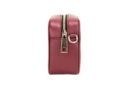 Marc Jacobs Flash Pomegranate Smooth Leather Embossed Camera Crossbody Bag Purse by Marc Jacobs