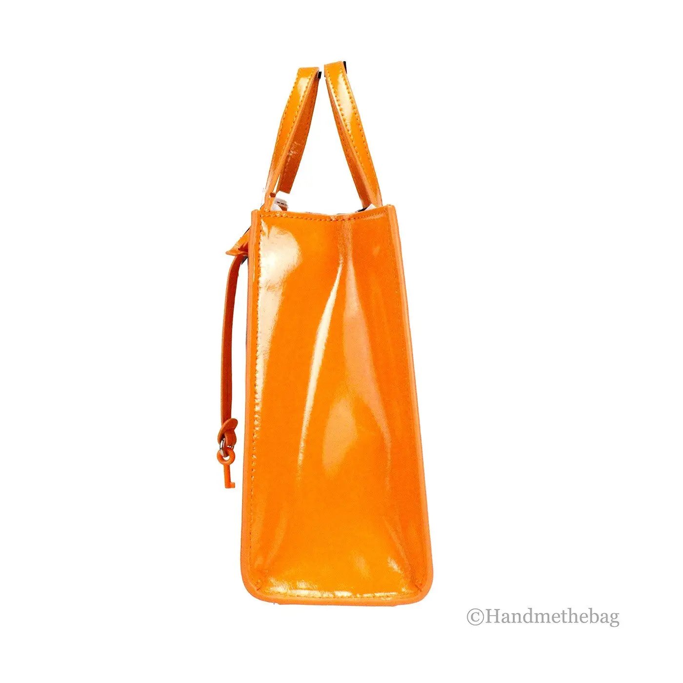 Marc Jacobs Mini Grind Scorched Patent Leather Crossbody Tote Bag Purse by Marc Jacobs