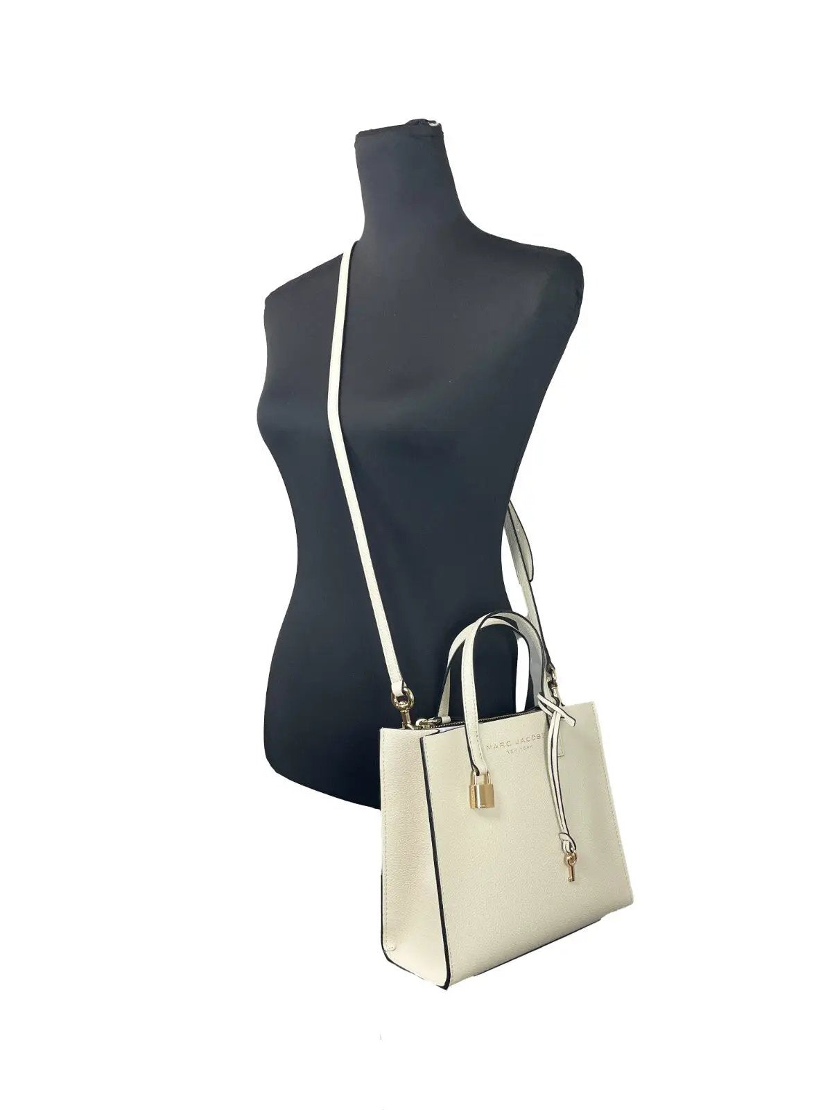 Marc Jacobs Women'S Mini Pebbled Tote - Marshmallow by Marc Jacobs