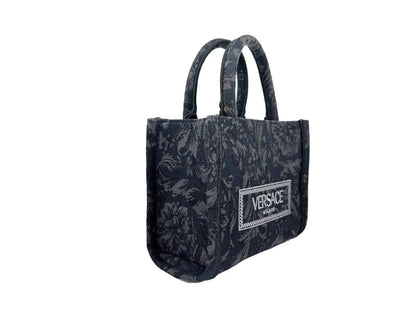 Versace Women'S 'Extra Small Athena' Shopping Bag Black by Versace