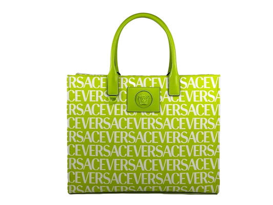Versace Medusa Large Canvas Large Tote Bag by Versace