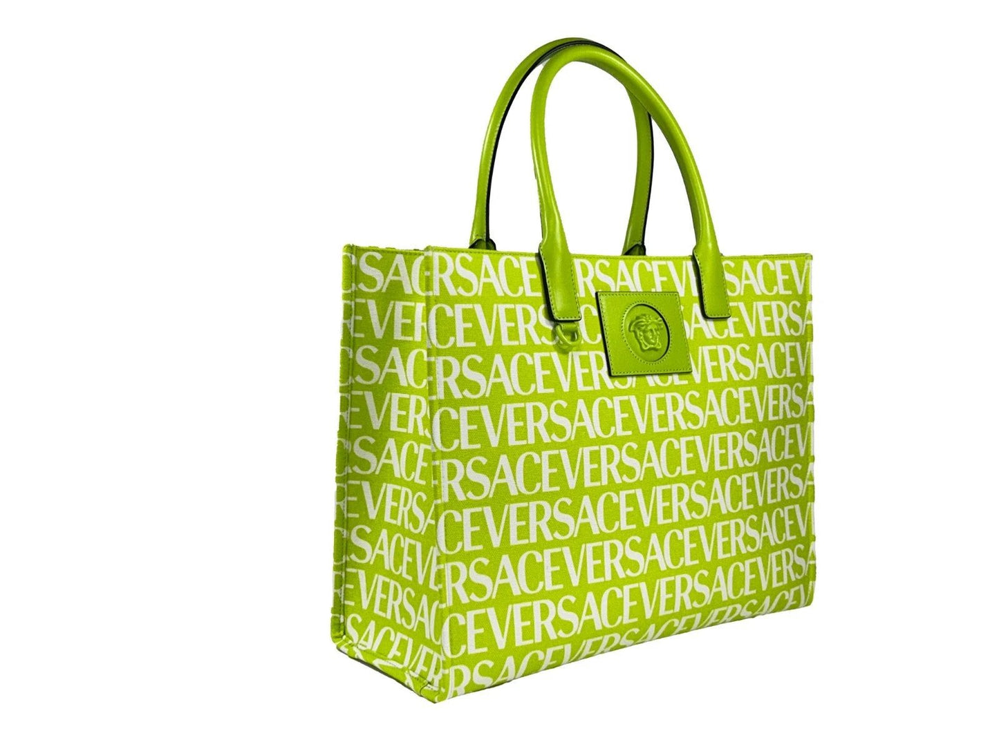 Versace Medusa Large Canvas Large Tote Bag by Versace