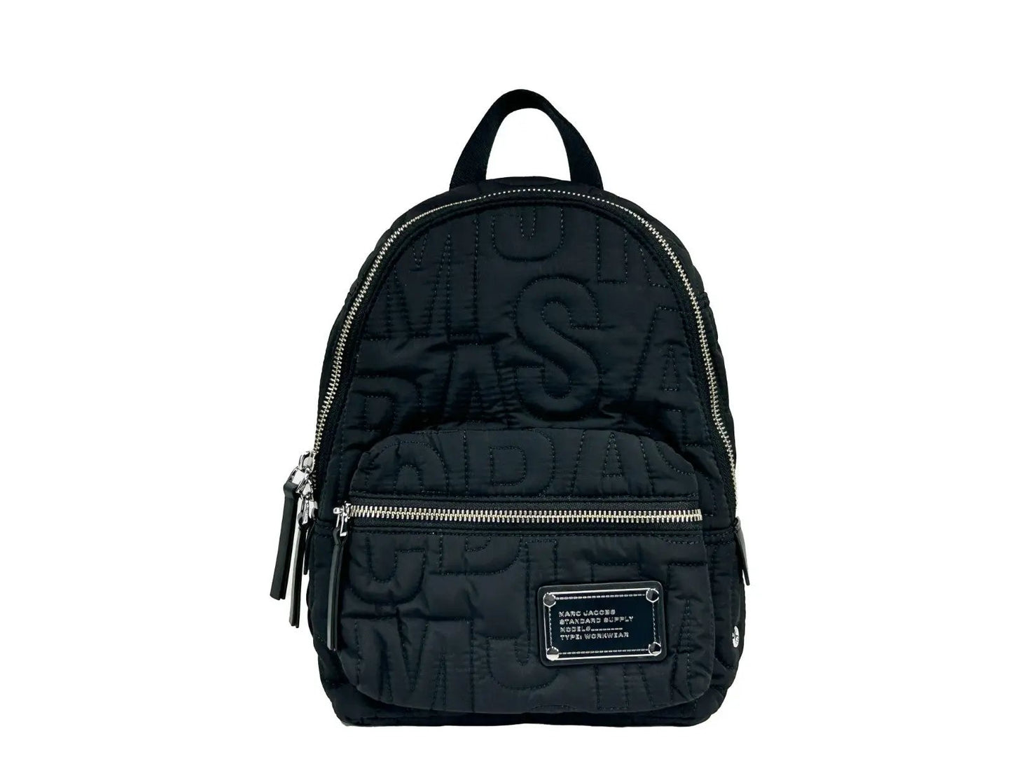 Marc Jacobs Small Black Quilted Backpack Bookbag by Marc Jacobs