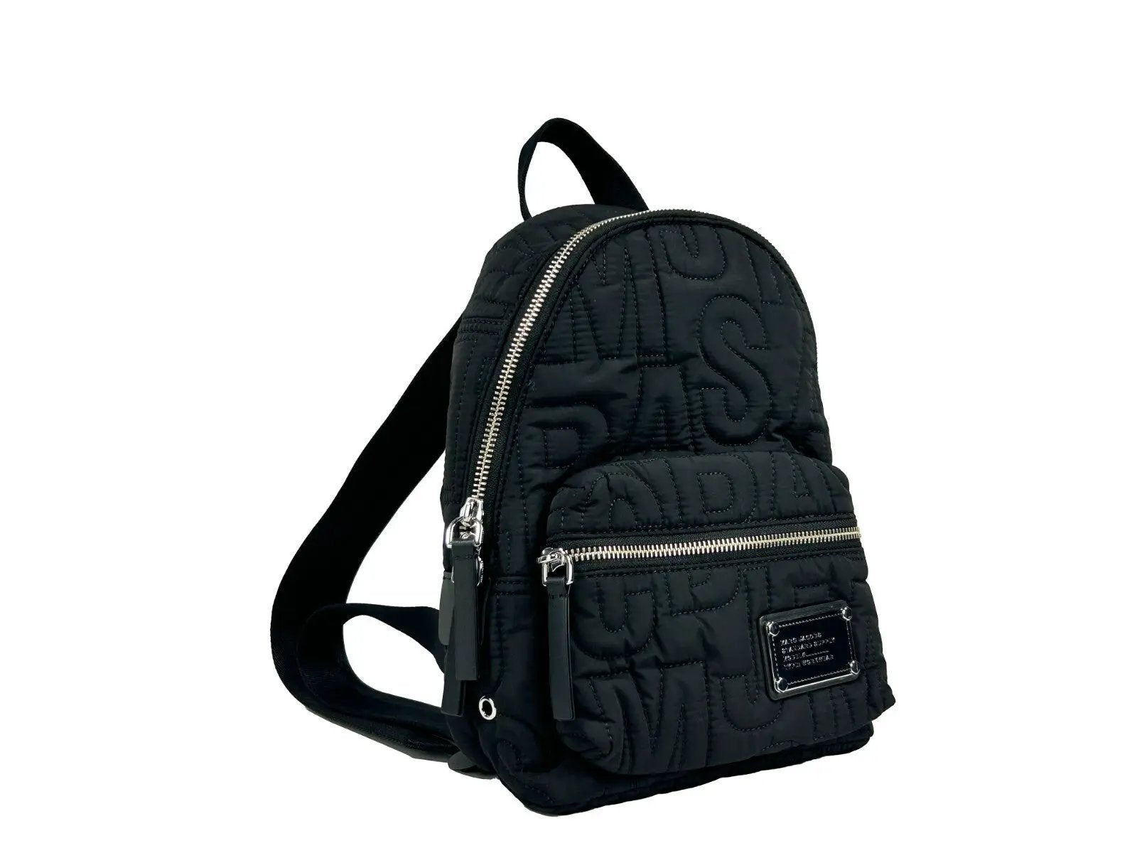 Marc Jacobs Small Black Quilted Backpack Bookbag by Marc Jacobs