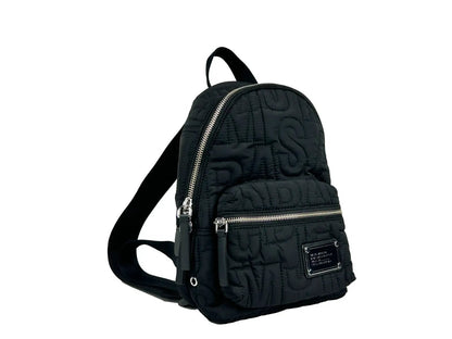 Marc Jacobs Small Black Quilted Backpack Bookbag by Marc Jacobs