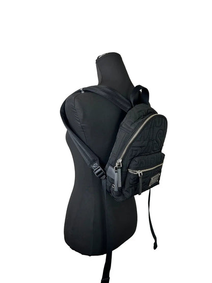 Marc Jacobs Small Black Quilted Backpack Bookbag by Marc Jacobs
