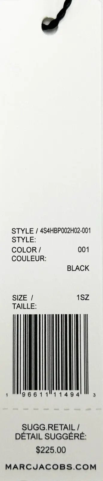 Marc Jacobs Small Black Quilted Backpack Bookbag by Marc Jacobs