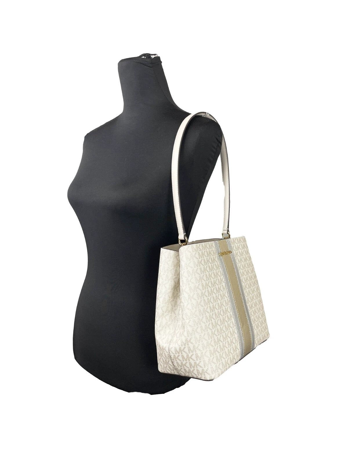 Michael Kors Medium Pratt Bucket Shoulder Bag Purse by Michael Kors