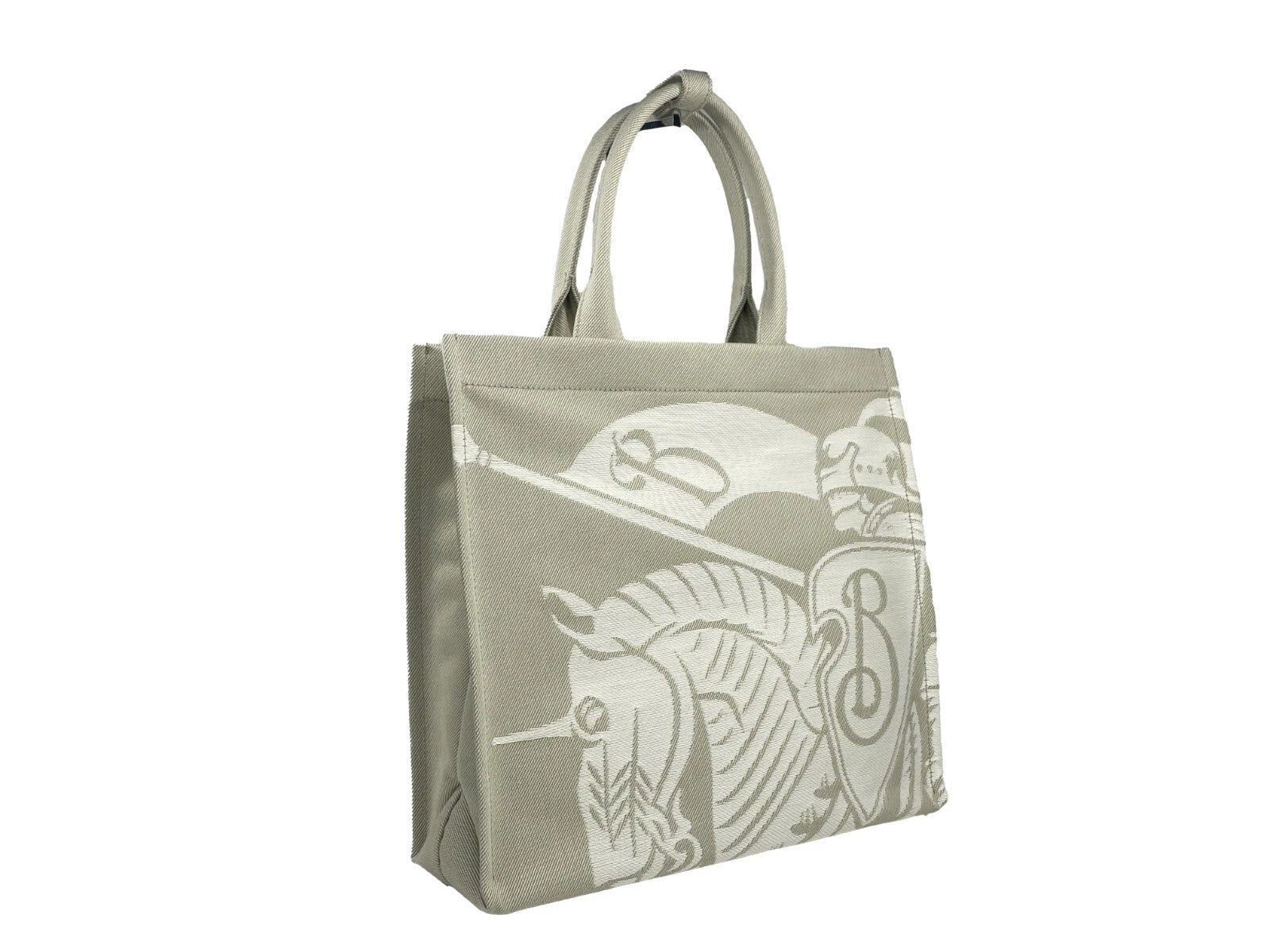 Burberry EKD Canvas Tote Bag With Coin Pouch by Burberry