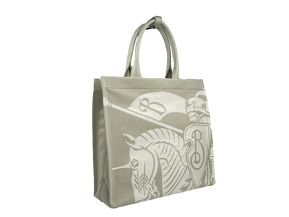 Burberry EKD Canvas Tote Bag With Coin Pouch by Burberry