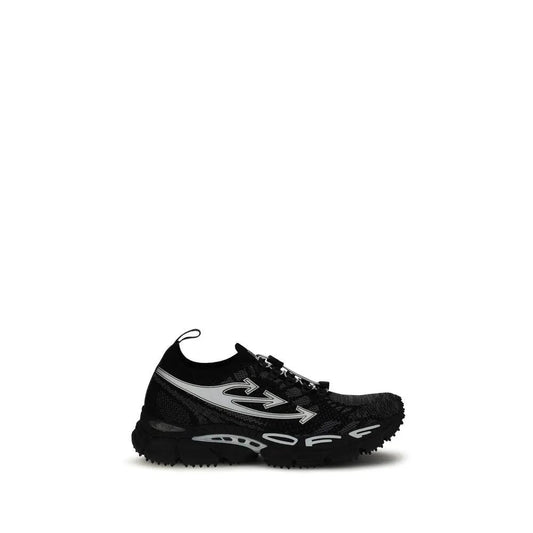 Off-White Black Polyester Athletic Sneakers by Off-White