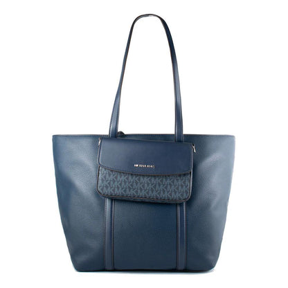 Michael Kors Blue Fur Handbag by Michael Kors