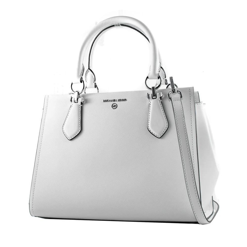 Michael Kors Beige Canvas Handbag by Michael Kors