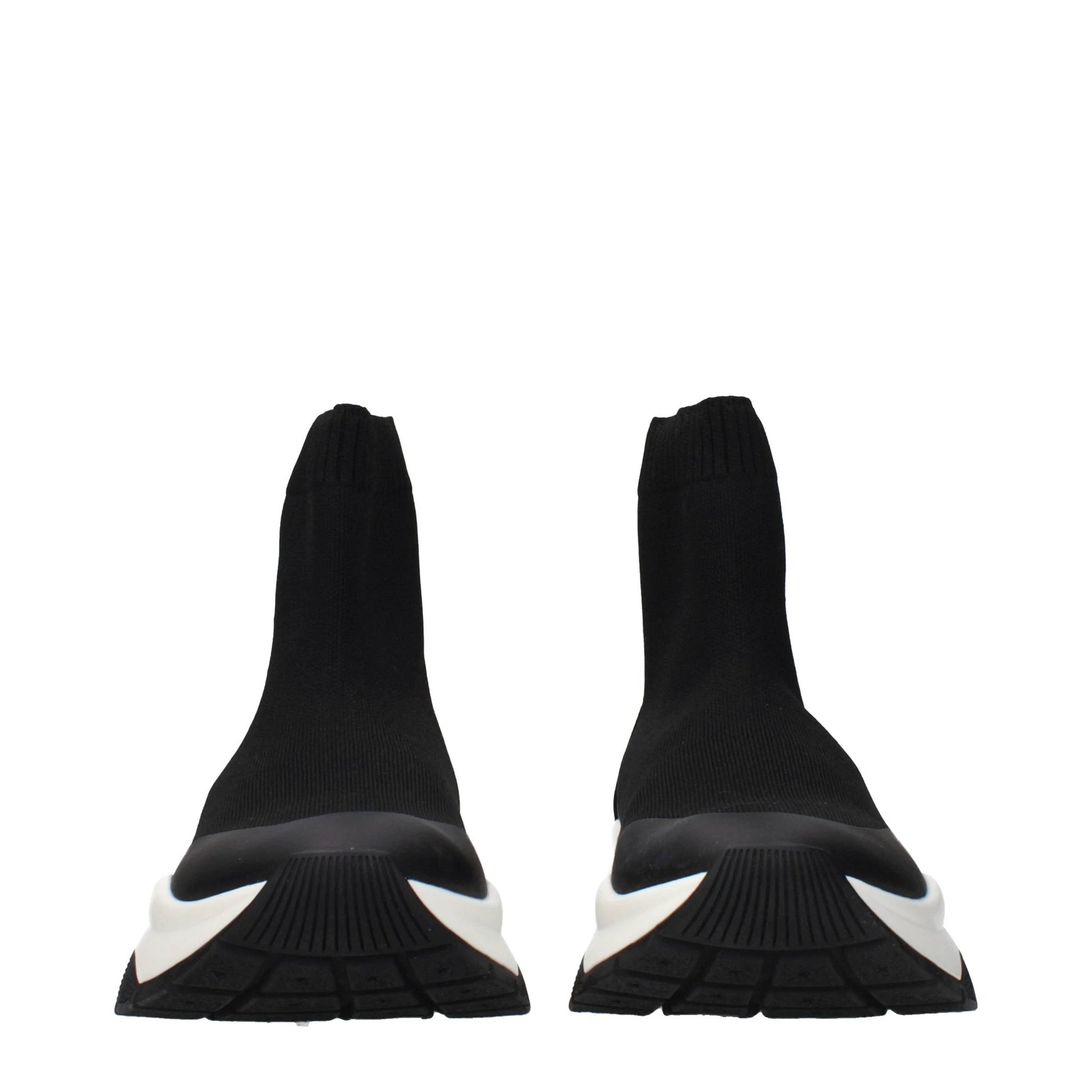 Jimmy Choo Black Fabric Ankle Boots by Jimmy Choo