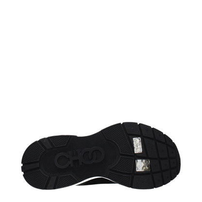 Jimmy Choo Black Fabric Ankle Boots by Jimmy Choo