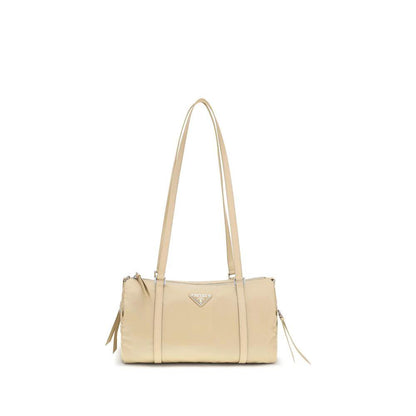 Prada Beige Polyamide Handbag by Prada