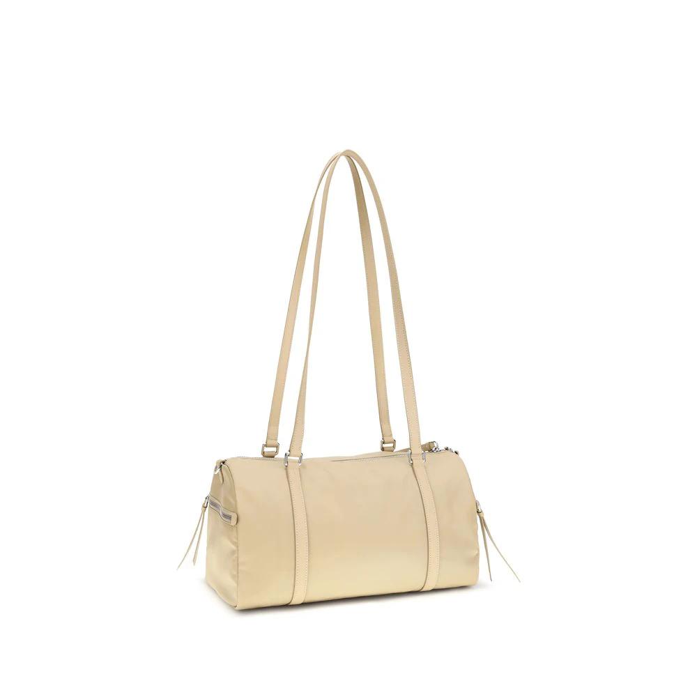 Prada Beige Polyamide Handbag by Prada