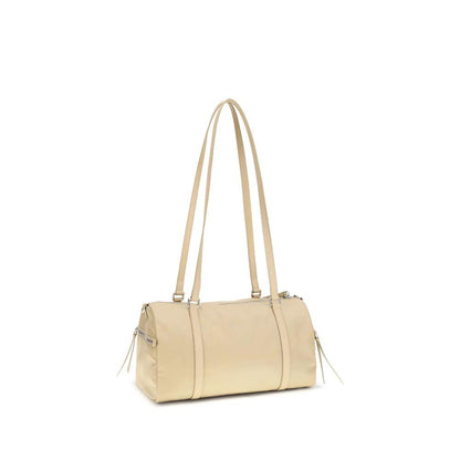 Prada Beige Polyamide Handbag by Prada