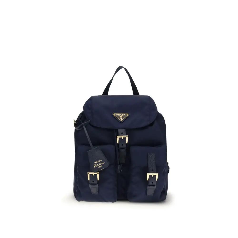 Prada Black Nylon Backpack by Prada