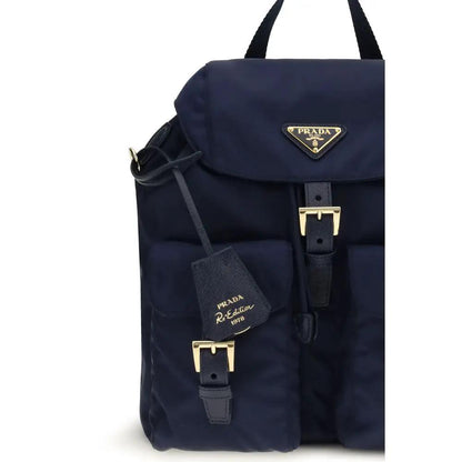 Prada Black Nylon Backpack by Prada