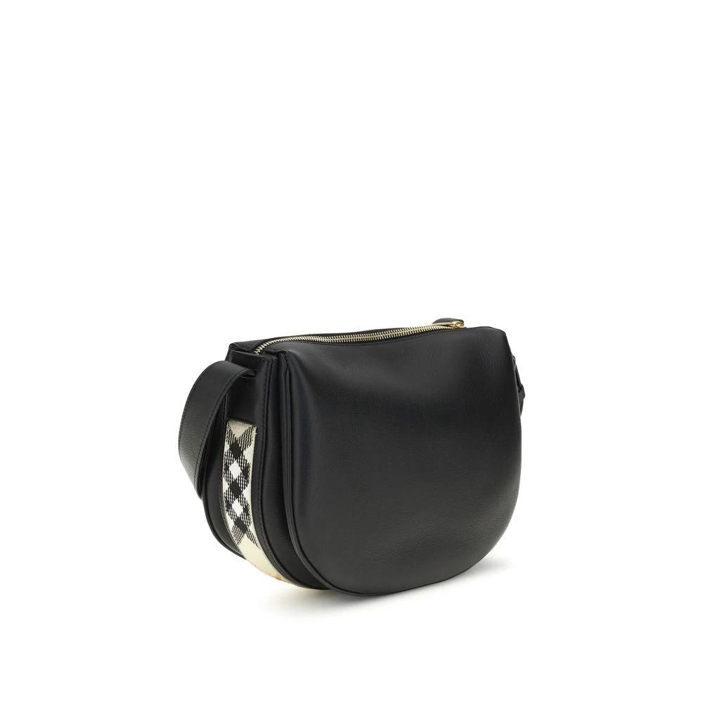 Burberry Black Calf Leather Bos Taurus Shoulder Bag by Burberry