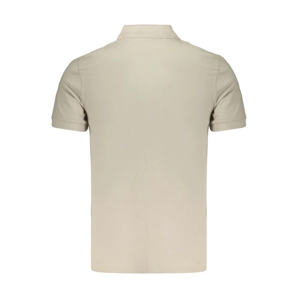 Hugo Boss Beige Cotton Mens Polo Shirt by Hugo Boss