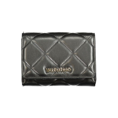 Valentino Black Polyethylene Wallet
