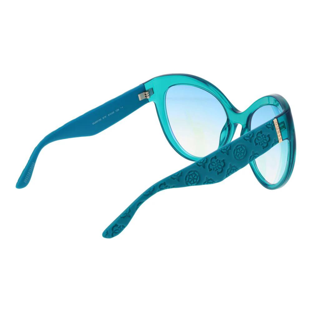 Guess Turquoise Stainless Steel Sunglasses by Guess