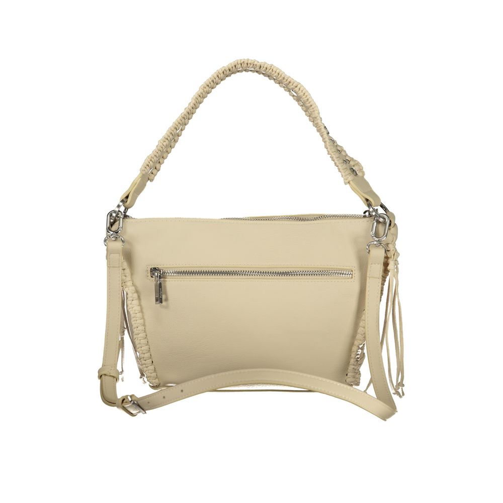 Sac porté épaule Desigual femme mini Gallium Munich en polyuréthane beige – DE-44259