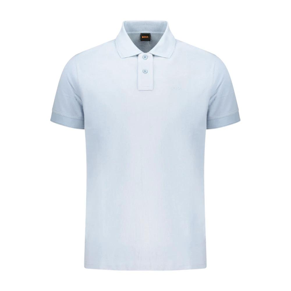 Hugo Boss Azzurro Cotton Men Polo by Hugo Boss