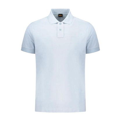 Hugo Boss Azzurro Cotton Men Polo by Hugo Boss