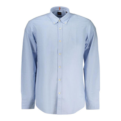 Hugo Boss Azzurro Cotton Mens Shirt by Hugo Boss
