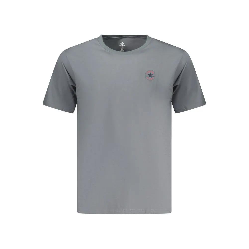 Converse Gray Cotton Men's T-Shirt by Converse