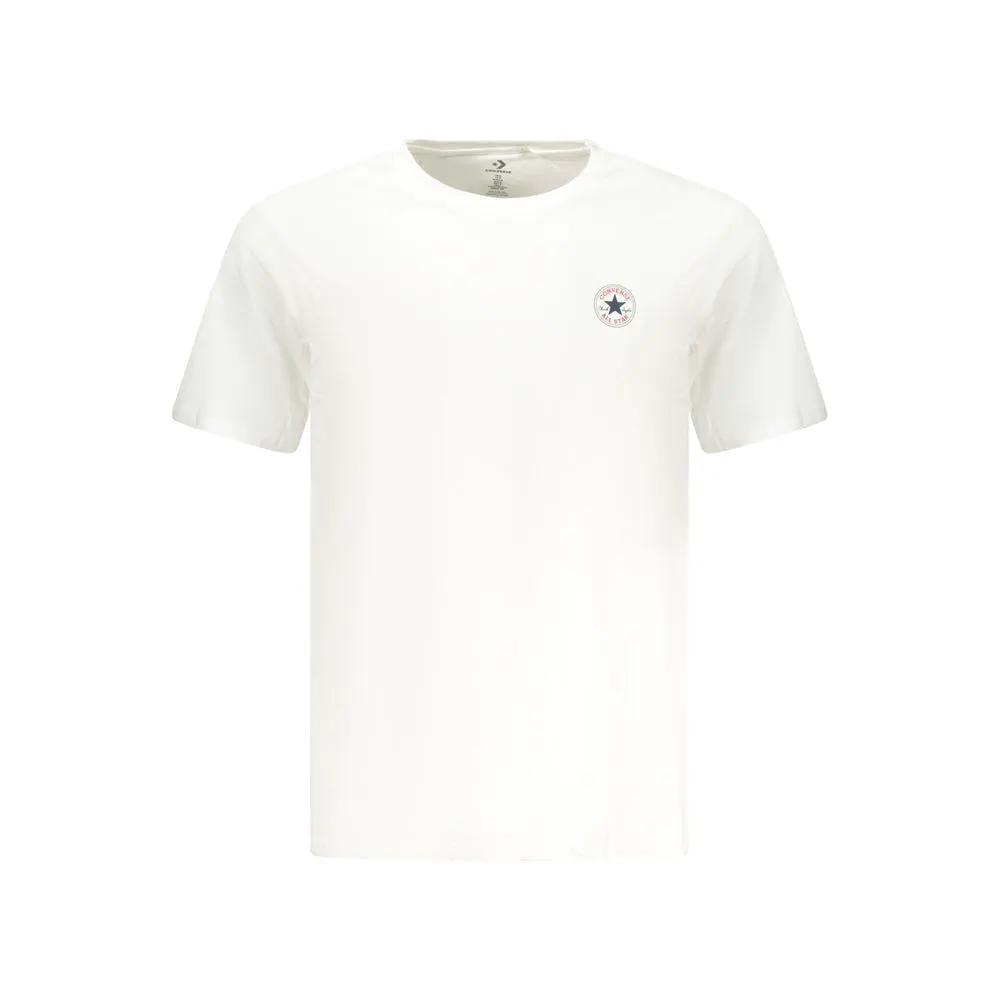 Converse White Cotton Men T-Shirt by Converse