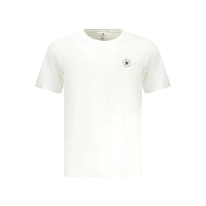 Converse White Cotton Men T-Shirt by Converse