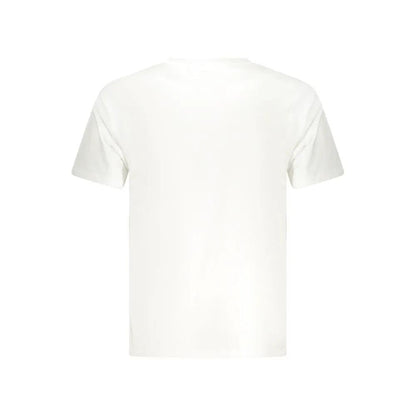 Converse White Cotton Men T-Shirt by Converse