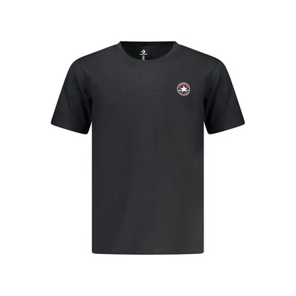 Converse Black Cotton Men T-Shirt by Converse